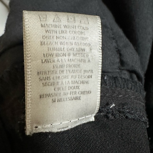 UnpublishedxAnthro Skinny Jeans with velour trim on each side Size 29 black - Picture 12 of 16